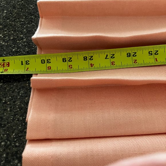 Mister Loenard size 14 pleated skirt salmon (peach?) - Picture 5 of 7